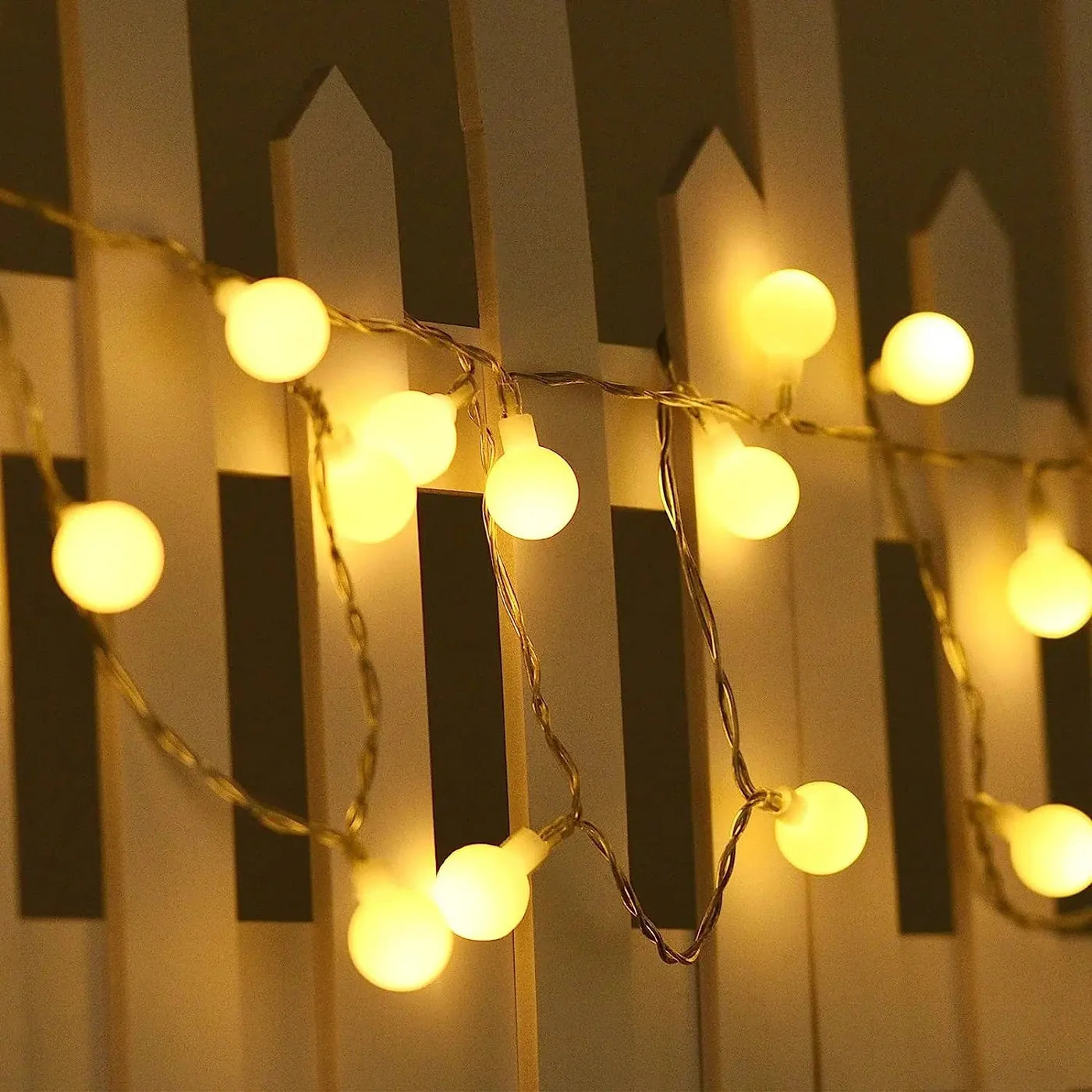 LED Fairy Lights (USB Operated) - 20 Mini Globe Lights